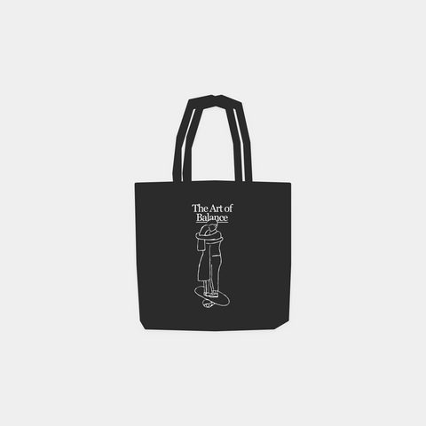 Tote Bag The Art of Balance Black