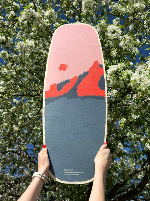 Boulder balance board x Levelhead