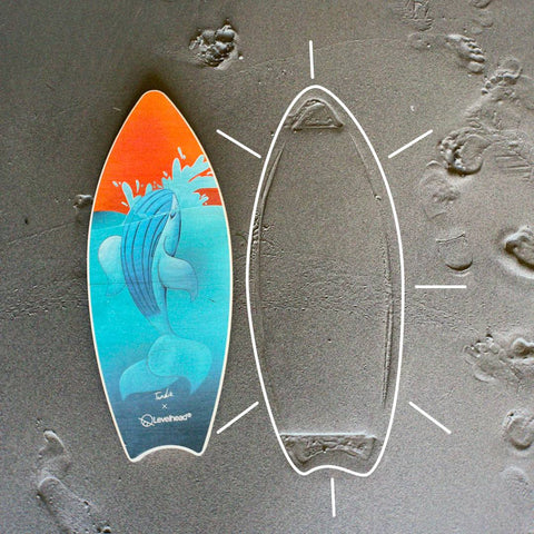 Splashing Whale balance board x Tandik